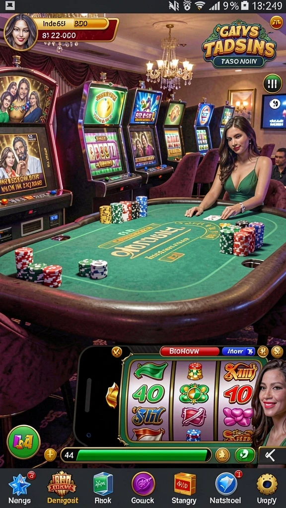 menara4d - Tampilan awal game MENARA4D yang menakjubkan.