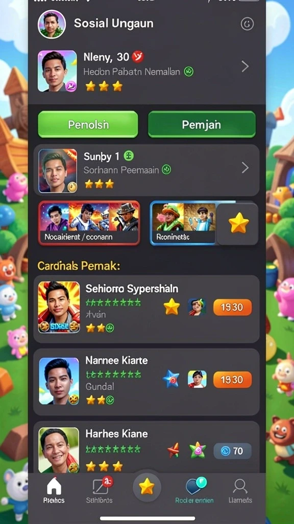 zk6 - Tampilan karakter yang dapat dikustomisasi.