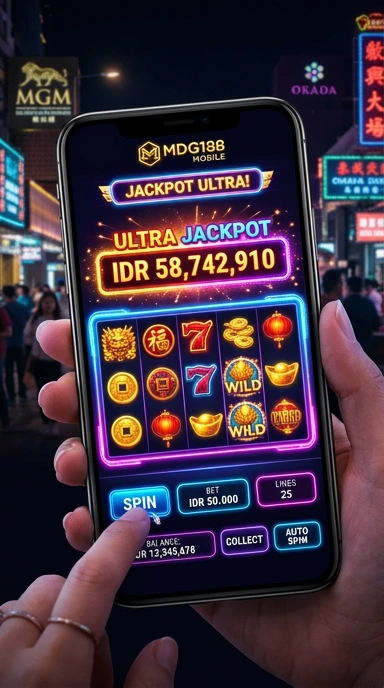 Layar utama mdg188 — antarmuka bersih setelah instalasi